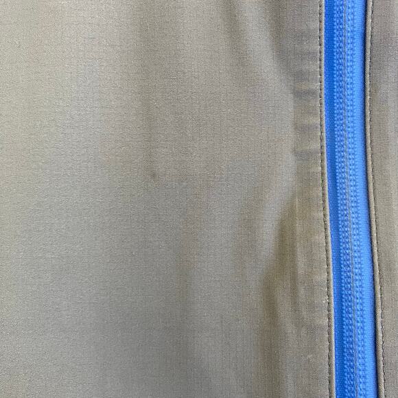 Peter Millar Mens Sz Large E4 Water Windbreaker Golf Jacket with Logo Grey - Picture 11 of 16